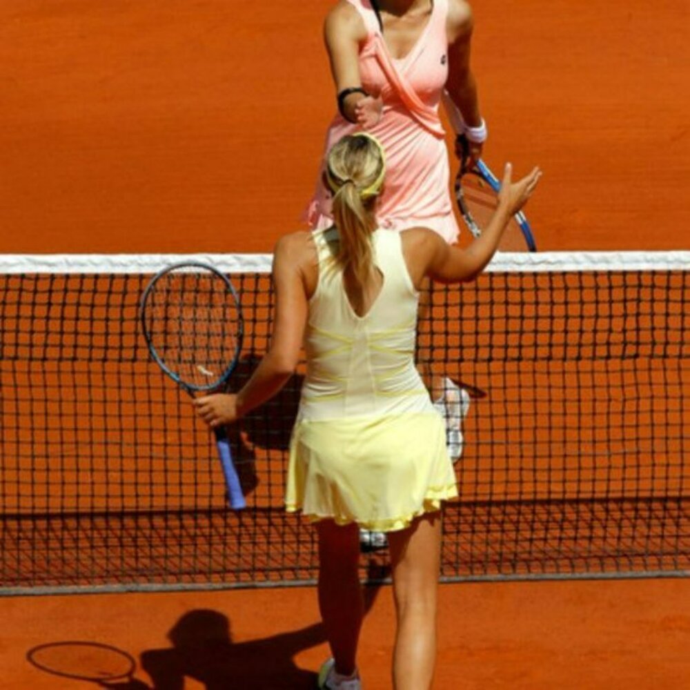 Nwt Nike Stunning Maria Sharapova Tennis Dress w/ Bra mesh skirt S Small - Picture 6 of 16